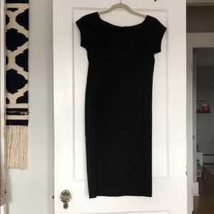 Black cocktail dress